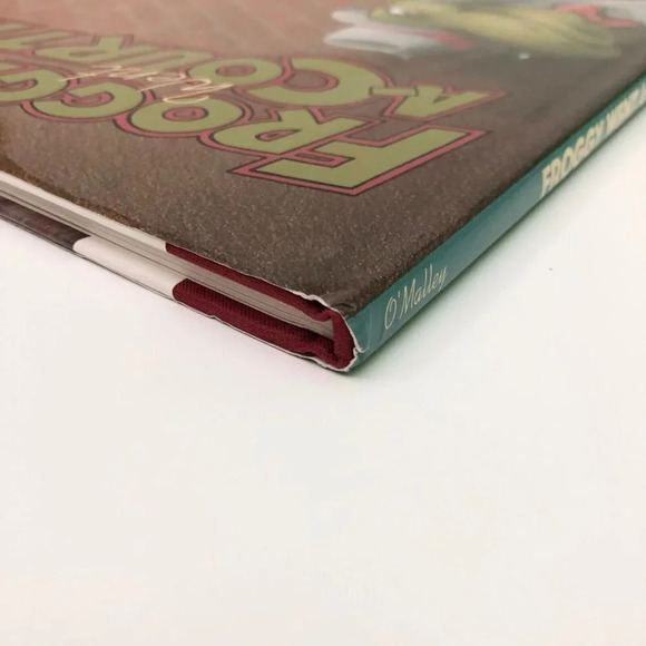 Vtg 1992 Froggy Went A Courtin Hardcover Book By Kevin  Omalley DJ HC - Picture 6 of 16